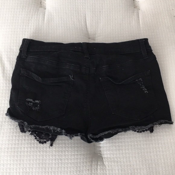 Women Mudd FLX Stretch Cutt off Jeans shorts Sz 9 - Picture 7 of 7